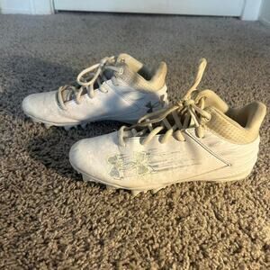 Youth white under armour football